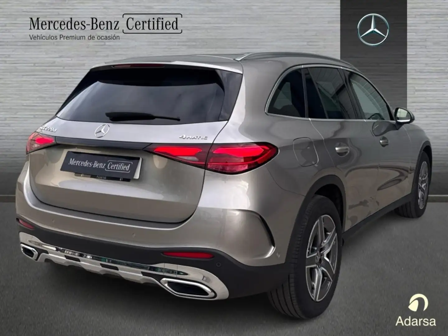 Mercedes-Benz GLC 220 220d 4Matic 9G-Tronic Plateado - 2
