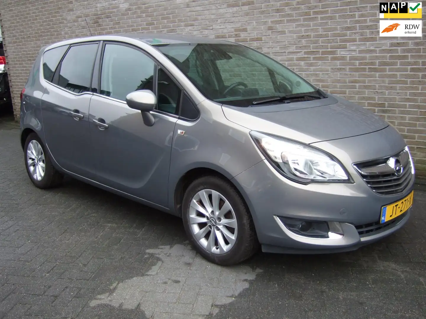 Opel Meriva 1.4 Turbo Cosmo - Climate & Cruise control - Isofi Grijs - 1
