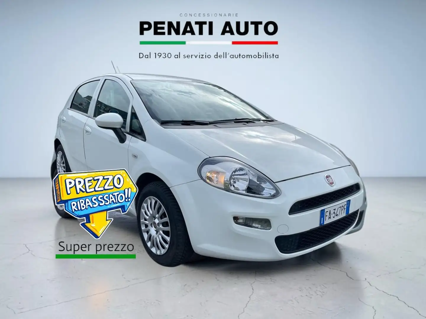 Fiat Punto Evo 1.2 Street 69cv Blanco - 1