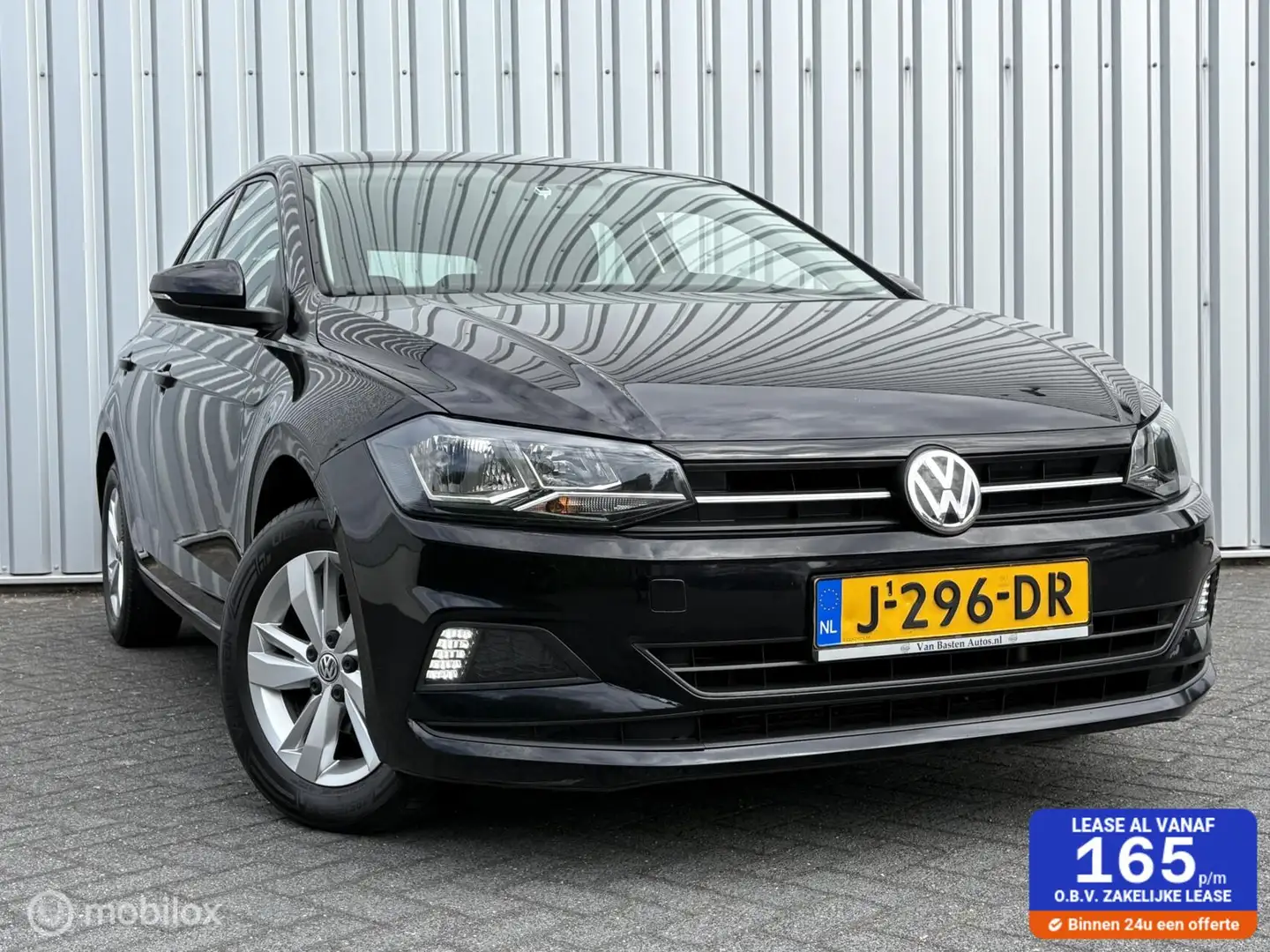 Volkswagen Polo 1.0 TSI Comfortline | ACC | Carplay | 2018 | 95pk Zwart - 1