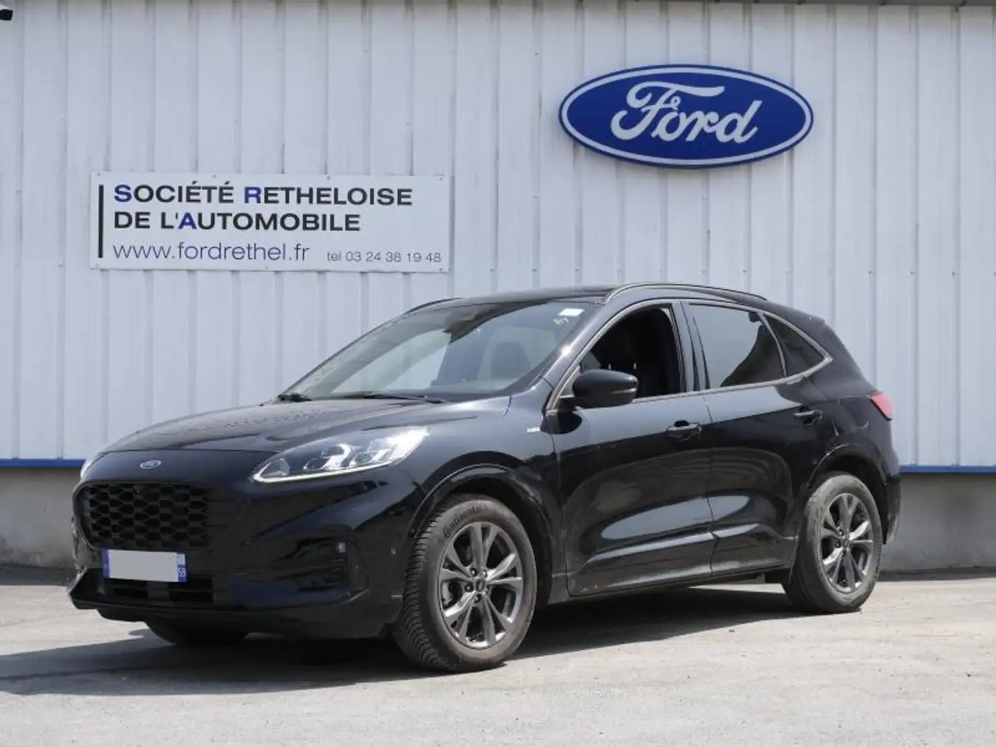 Ford Kuga 2.5 Duratec 190ch FHEV E85 ST-Line X BVA Noir - 1