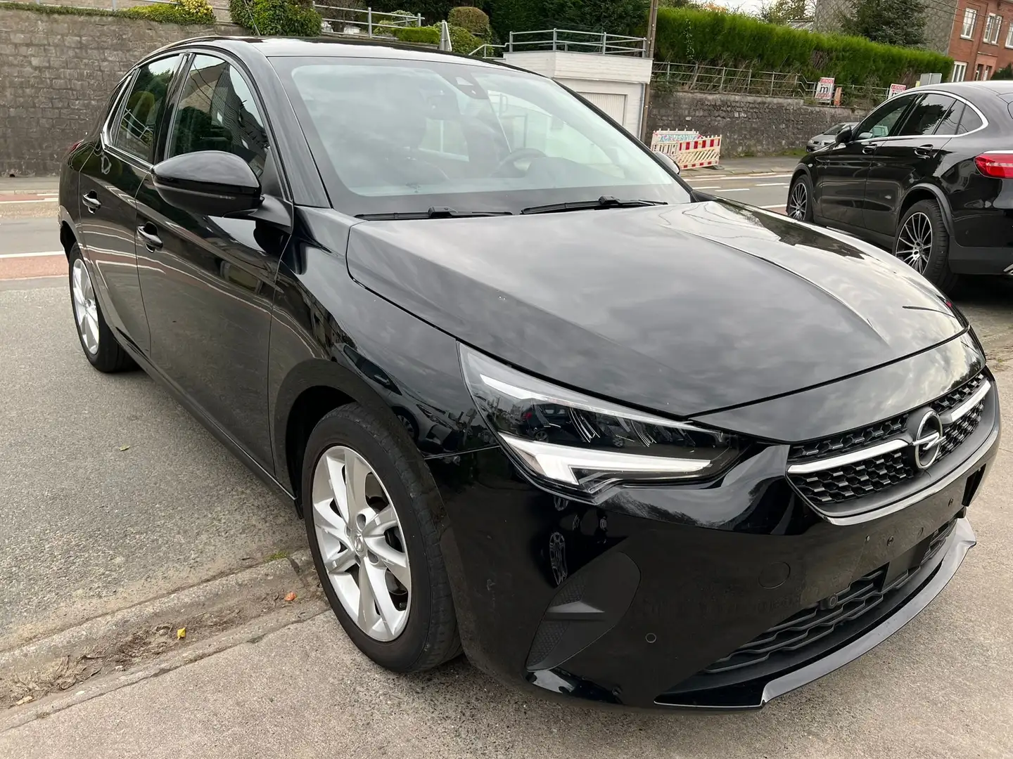 Opel Corsa 1.2 Turbo GS Line S/S (EU6AP) Zwart - 2