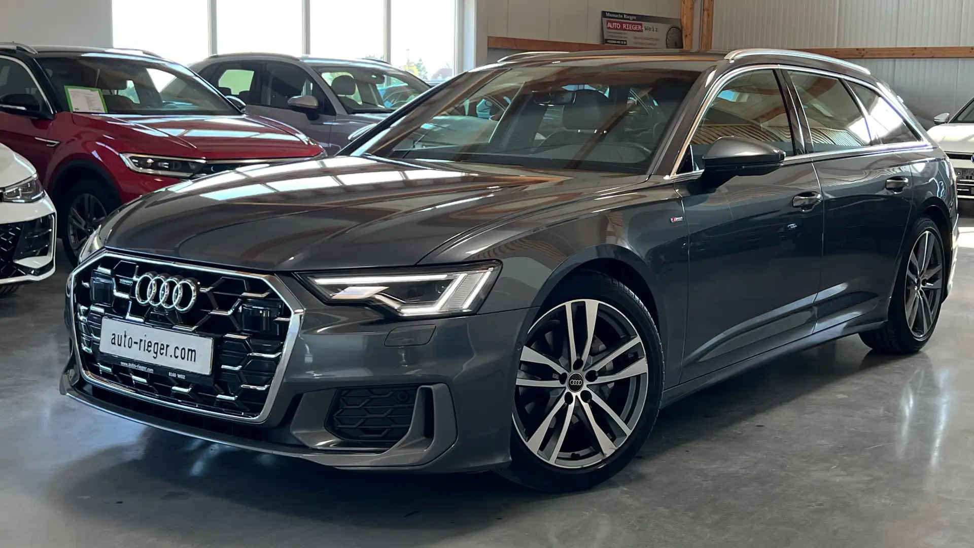 Audi A6 Avant 40TDI quattro s-line ACC AHK Matrix Virtual Grau - 2