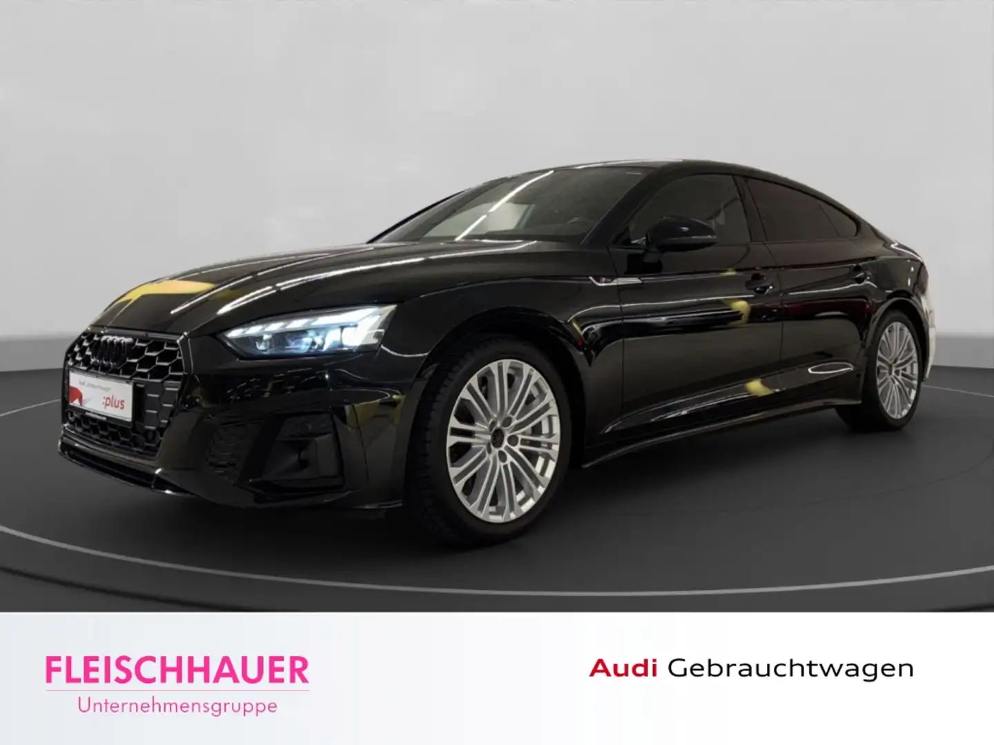 Audi A5 2.0 Sportback S line 40 TFSI MATRIX+ACC+NAVI+RFK+S Schwarz - 1