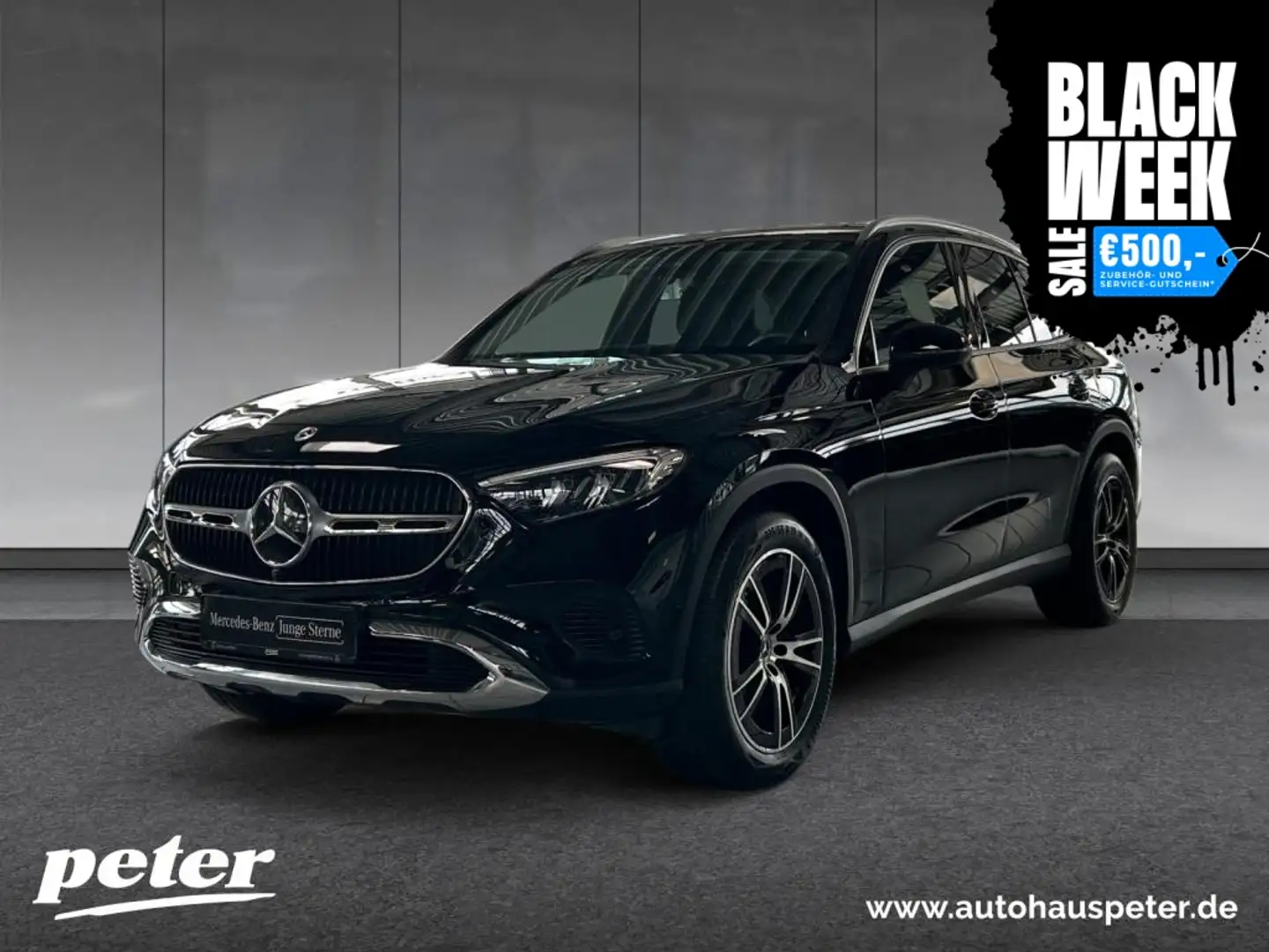 Mercedes-Benz GLC 200 4M Avantgarde+MBUX+Ambiente+LED+Cam+Navi Zwart - 1