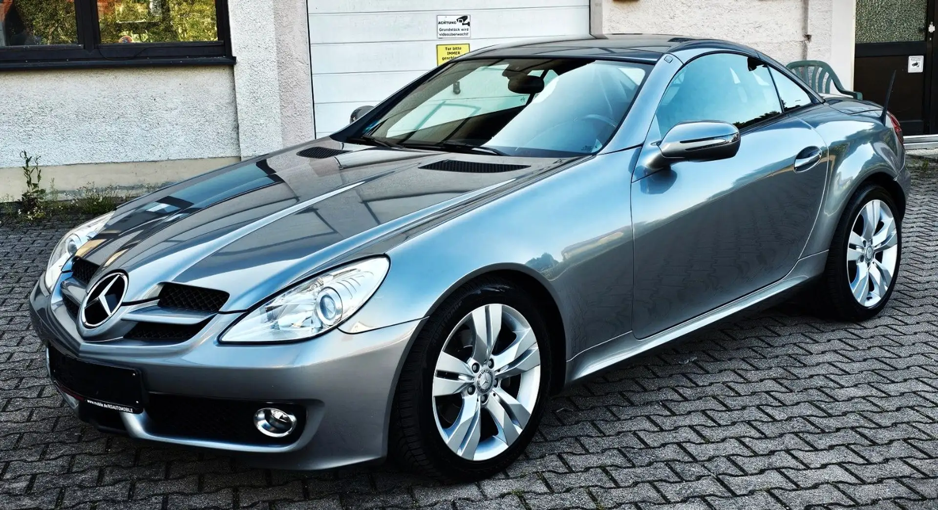 Mercedes-Benz SLK 200 Kompressor 88´500KM TÜV NEU TEMP SHZ RDK Silber - 1