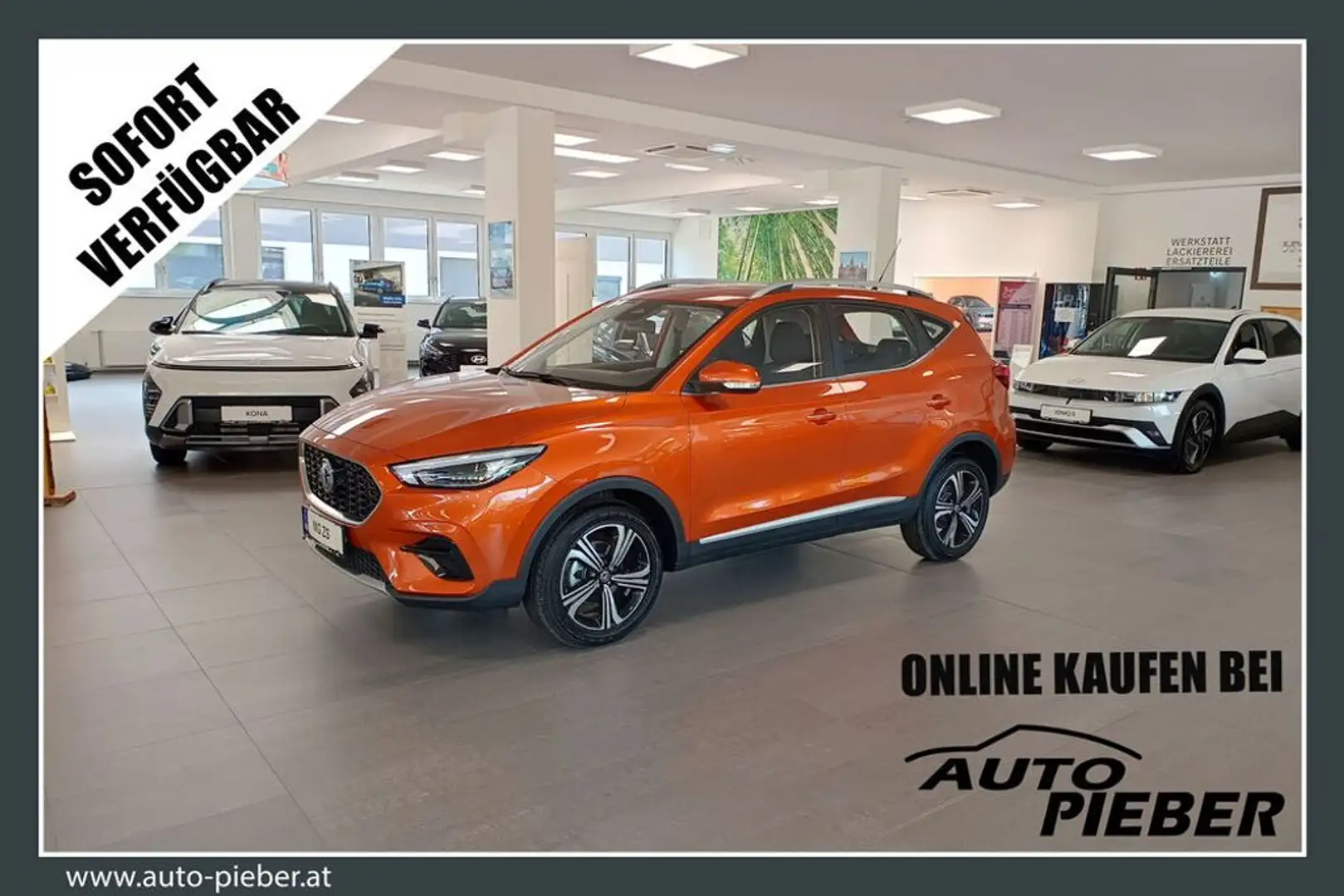 MG ZS ZS 1.5 VTi Comfort *LED*RFK*Navi* Orange - 1