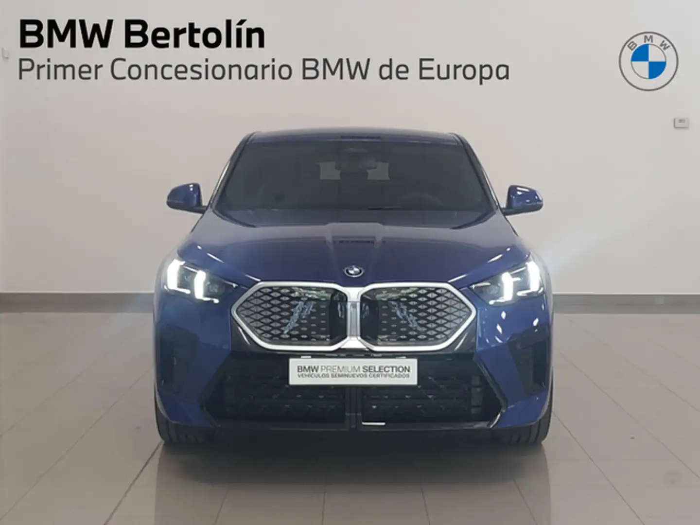 BMW iX2 eDrive20A Blauw - 2