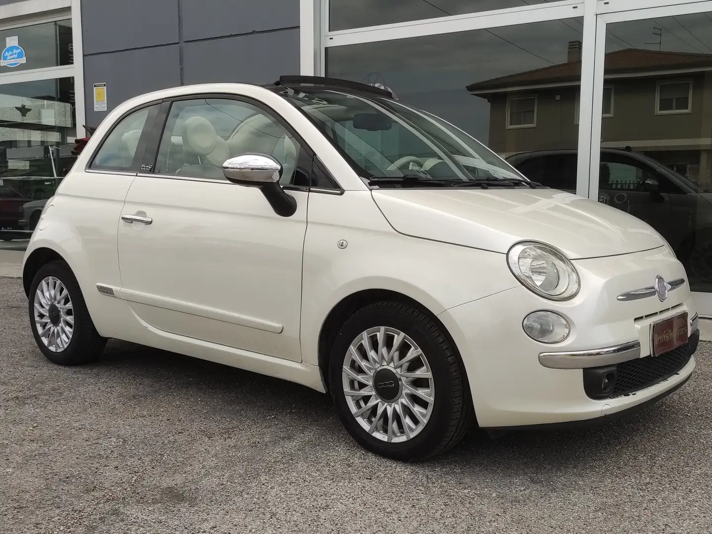 Fiat 500C 500C 1.3 mjt 16v Pop 95cv Weiß - 2