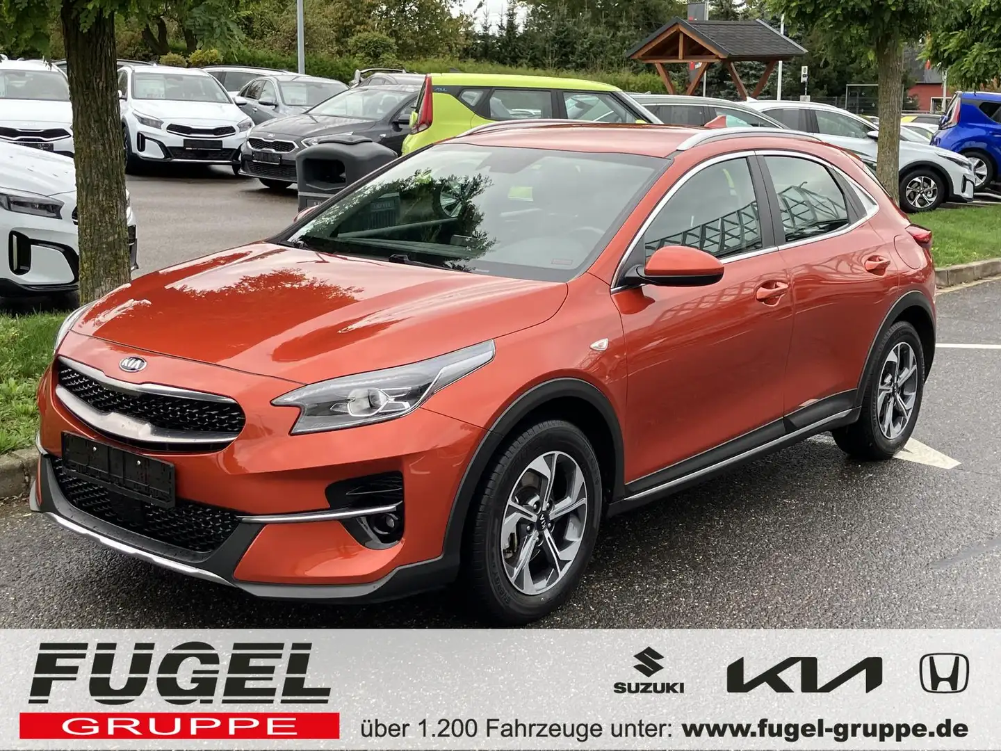 Kia XCeed 1.5 T-GDI Edition 7 SHZ|RFK|PDC Arancione - 1