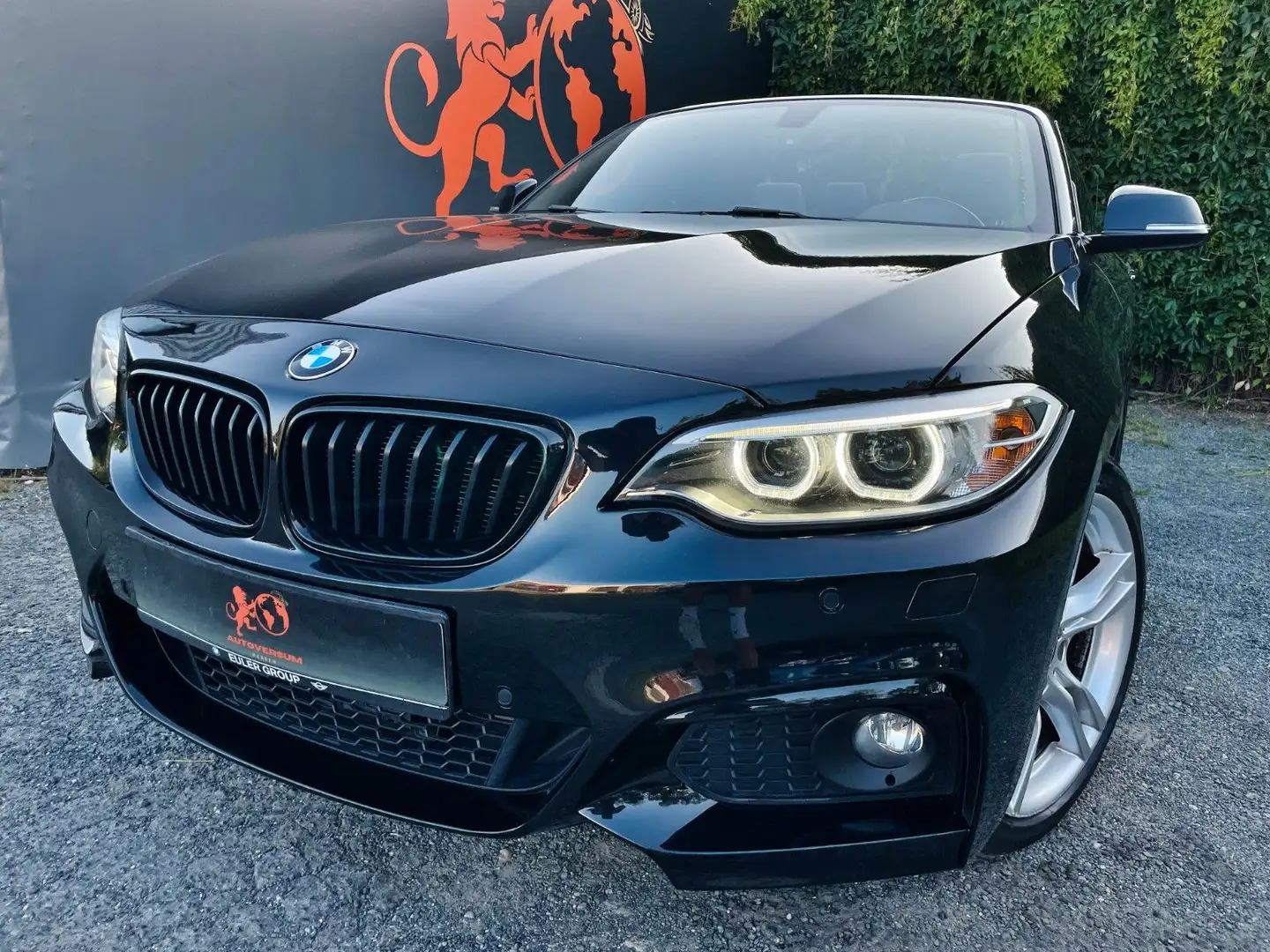BMW 218 d #TÜV#SERVICE#CABRIO#M-PAKET#NAVI#BI-XEN#TOP Schwarz - 1