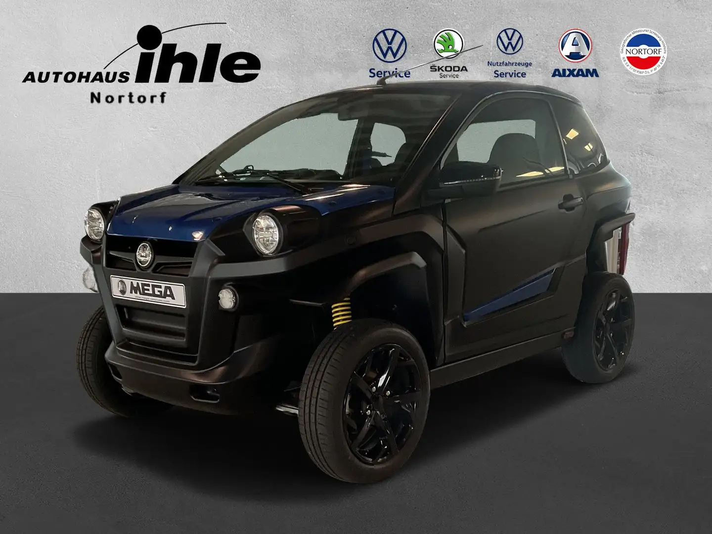 Aixam City e-scouty RFK Bluetooth USB ALU ZV+FB Bleu - 1