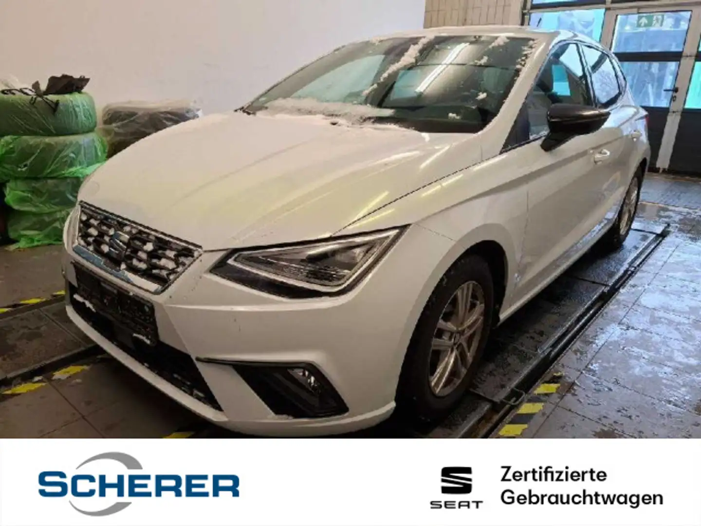 SEAT Ibiza 1.0 TSI FR Navi, Full Link, LED, PDC, Wint Weiß - 1