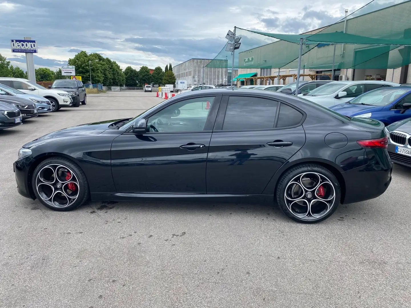 Alfa Romeo Giulia 2.2 Turbodiesel 190 CV AT8 Sprint Zwart - 2