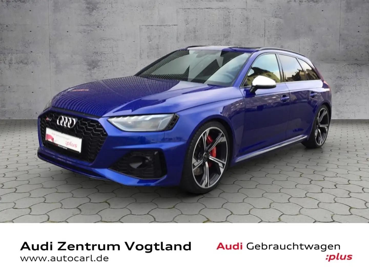 Audi RS4 Avant 2.9 TFSI quattro S-tronic KLIMA LED NAVI AL Blau - 1