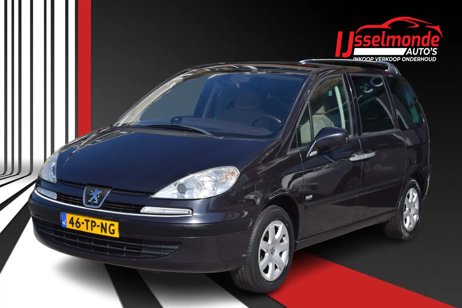 Peugeot 807 2.0 Navteq Automaat NAP PDC 7Persoons Grau - 1