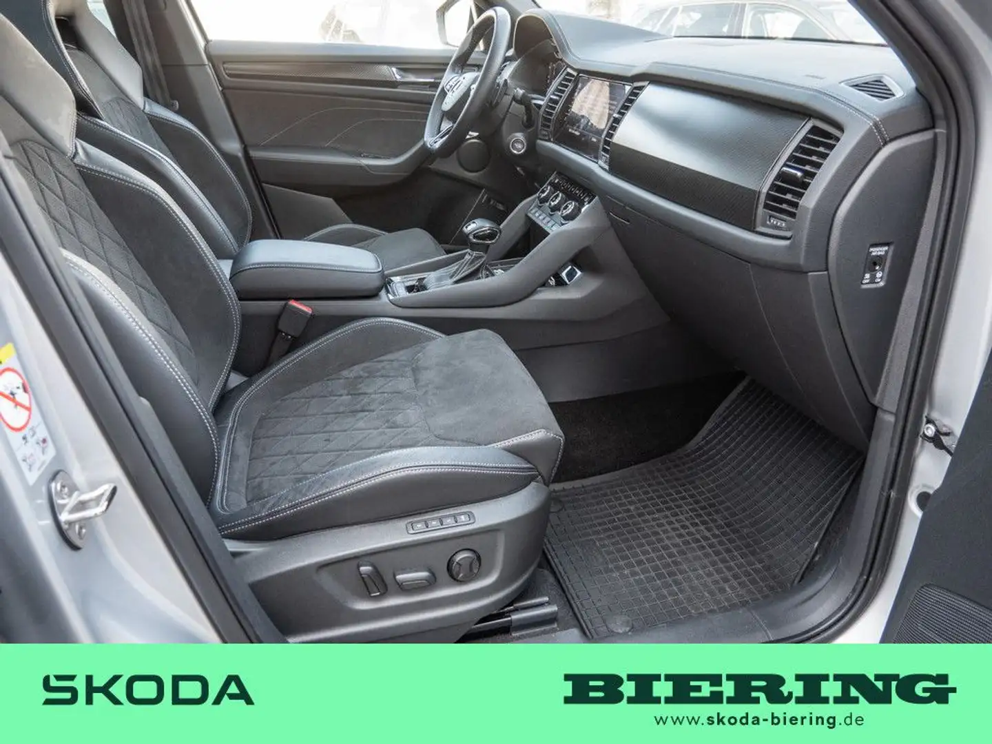 Skoda Kodiaq 2.0 TDI Sportline 4x4 ACC MATRIX-LED 360° Silber - 2