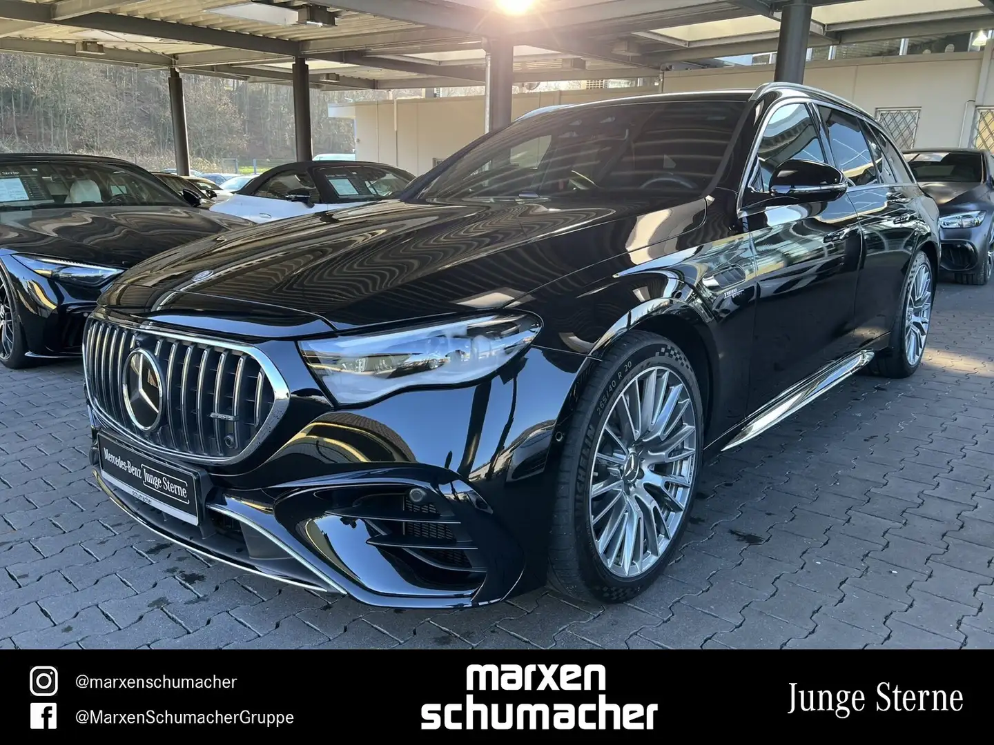 Mercedes-Benz E 53 AMG AMG E 53 Hybrid 4M+ T AHK+360°+DIGITAL+HuD+Distr Schwarz - 1