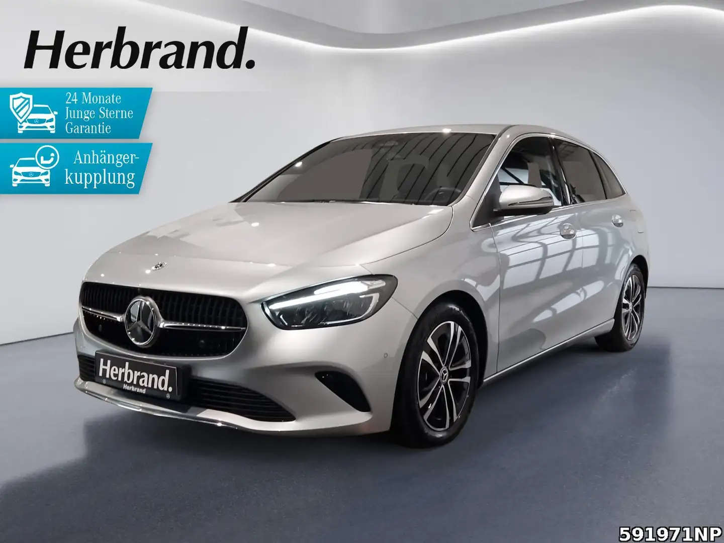 Mercedes-Benz B 200 d Progressive AHK LED CarPlay Kamera 17"LM Silber - 1
