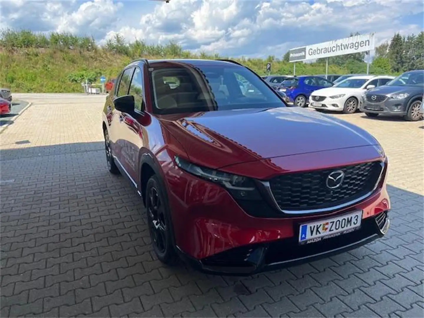 Mazda CX-5 e-Skyactiv G141 MHEV AWD Homura Aut. Panorama Rot - 2