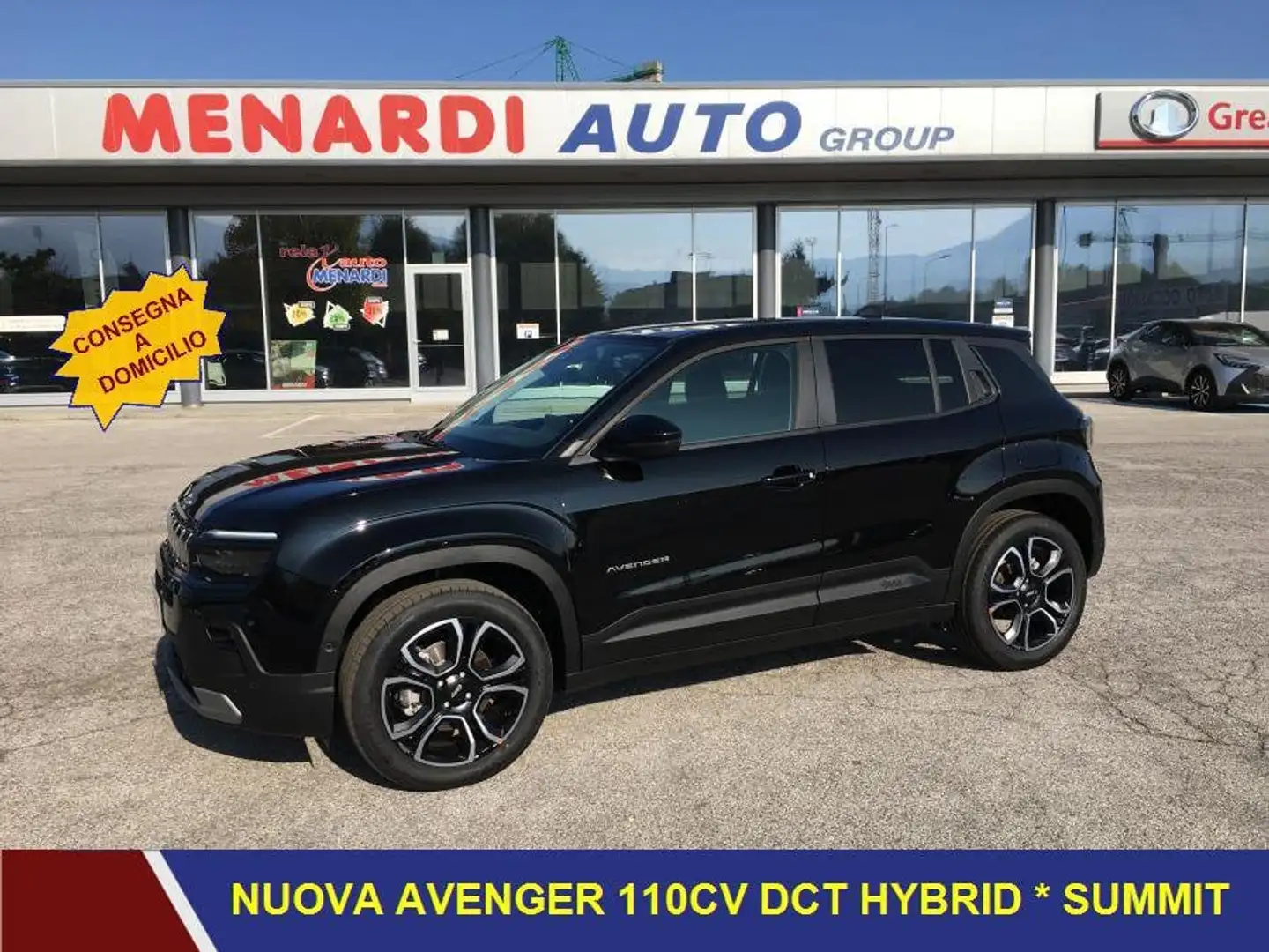Jeep Avenger 1.2 110 CV DCT MHEV Summit NUOVO MODELLO Schwarz - 1