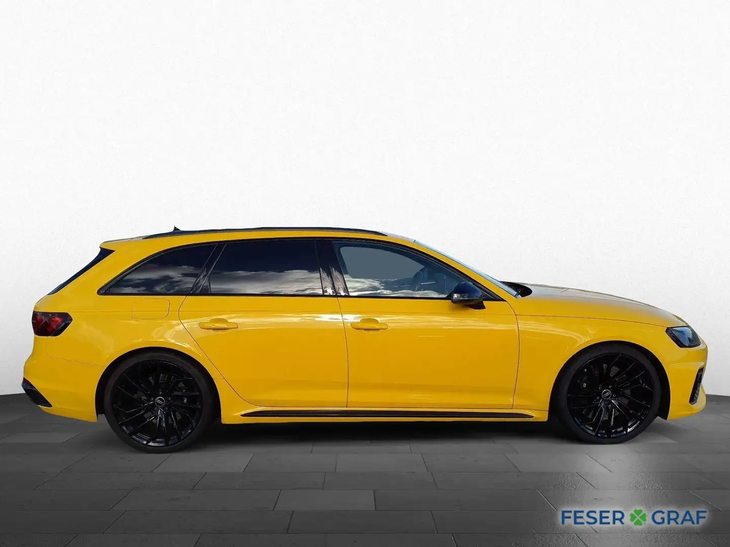 Audi RS4 Avant /Matrix/ACC/RS-AgA/Vmax280/Navi+ Gelb - 2
