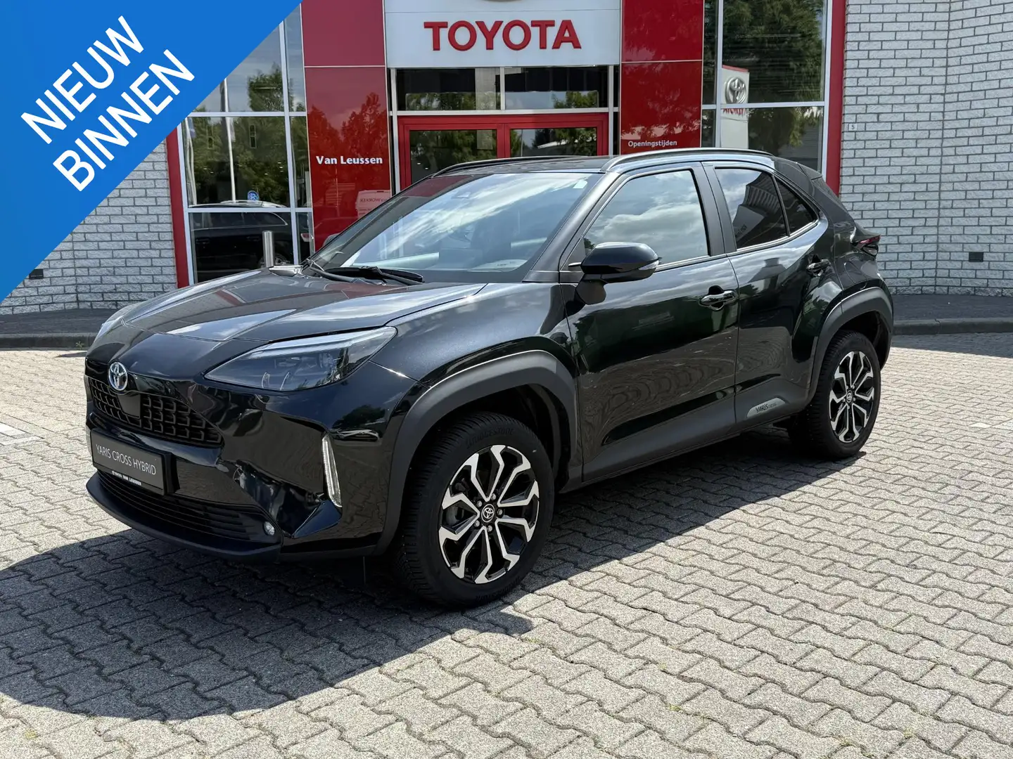 Toyota Yaris Cross 1.5 Hybrid STYLE PANODAK LM-VELGEN EL-KLEP STOEL/S Zwart - 1