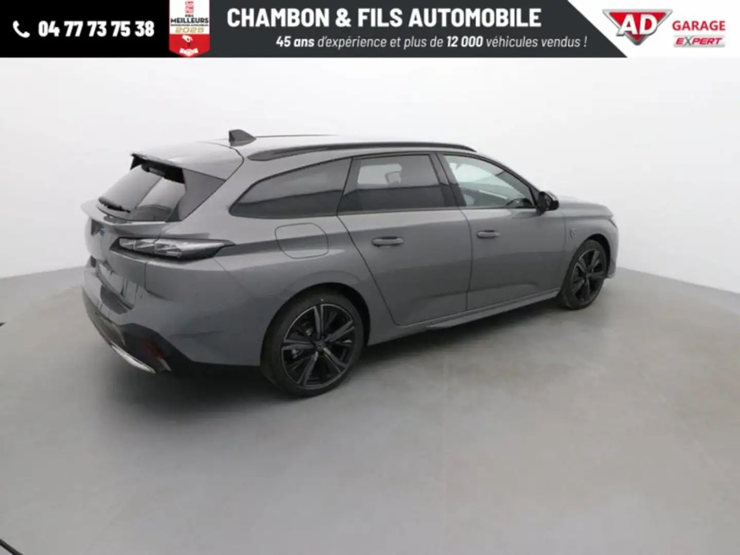 Peugeot 1.2 HYBRID 136CH GT E-DCS6 Gris - 2