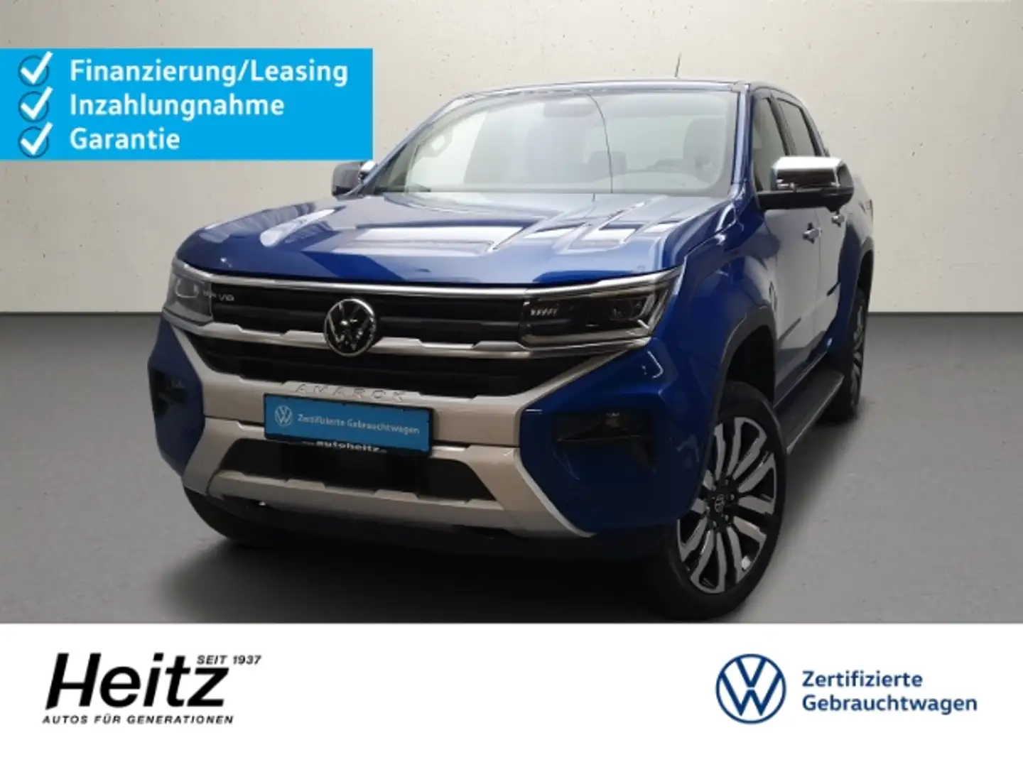 Volkswagen Amarok 4MOTION Aventura Diff.sperre Rollcover LED Bleu - 1