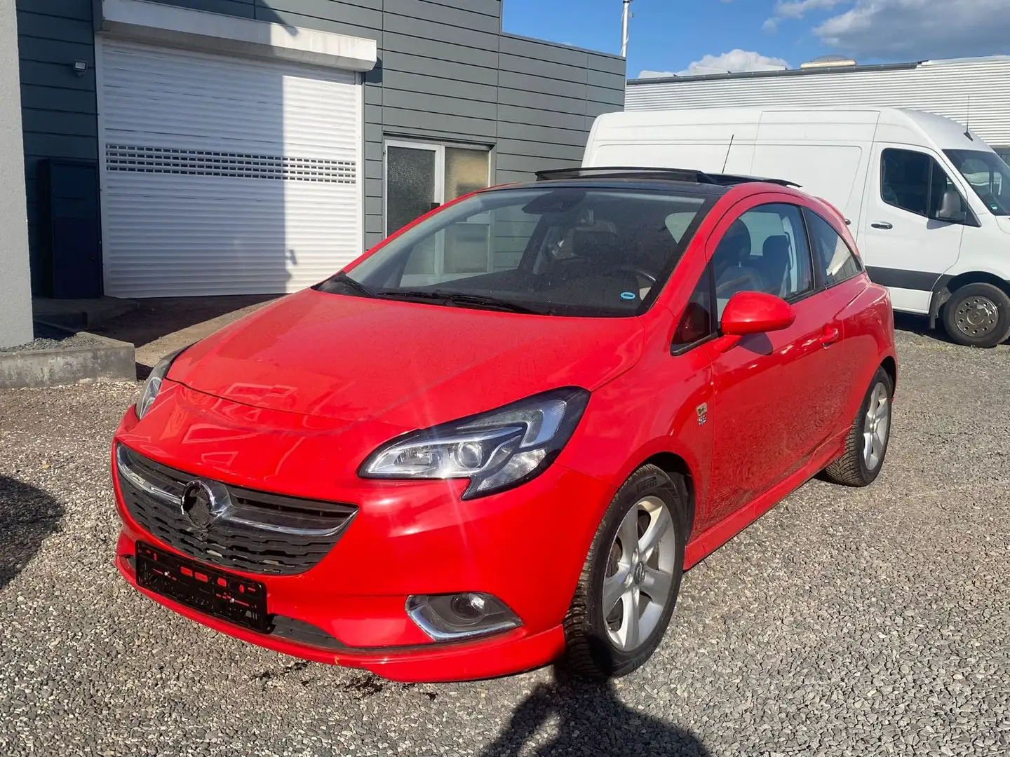 Opel Corsa E Innovation *UNFALL*OPC*2.HD* Rood - 2