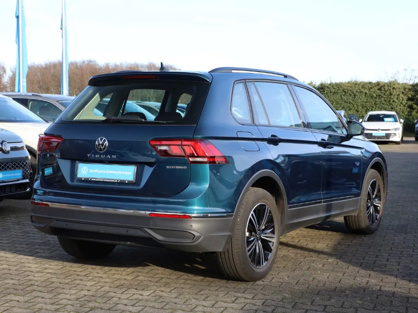 Volkswagen Tiguan LIFE eHYBRID NAVIPRO 4xSHZ EASYOPEN LED Bleu - 2