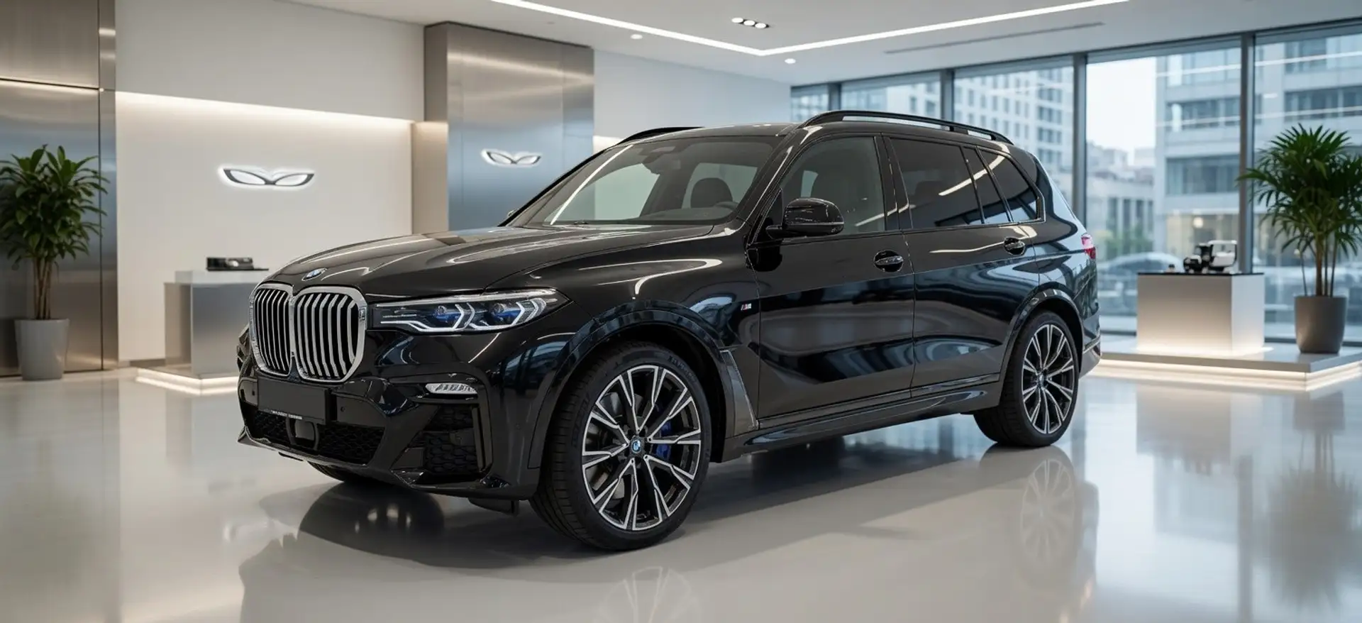 BMW X7 xDrive40d Schwarz - 1