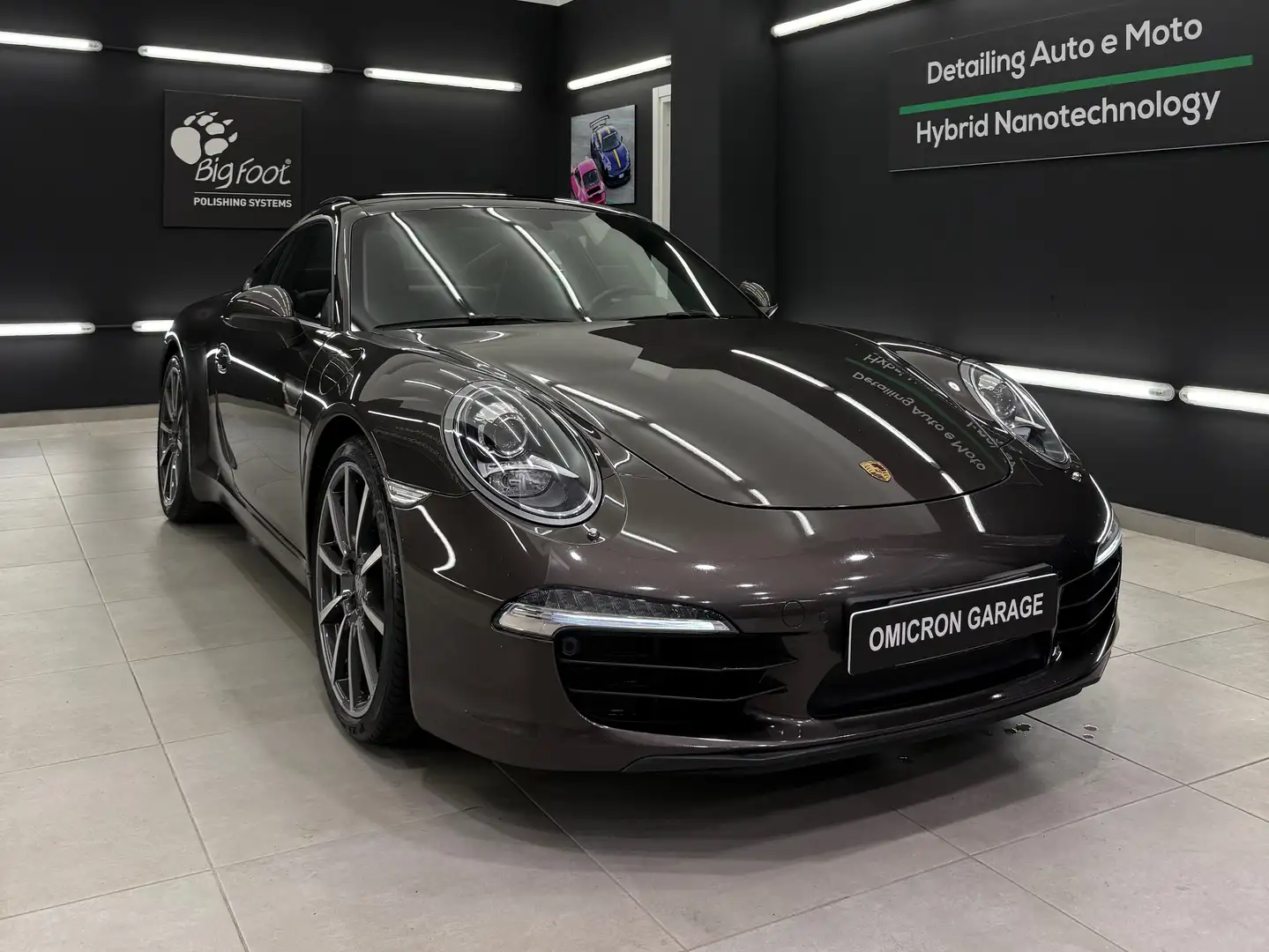 Porsche 991 911 Coupe 3.4 Carrera auto Bruin - 1