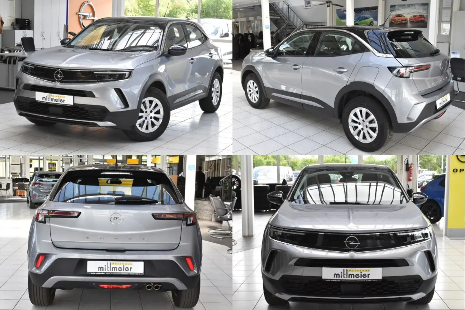 Opel Mokka 1.2T 96kW AUTOMATIK 180°Kamera SHZ DAB ALU Grau - 2