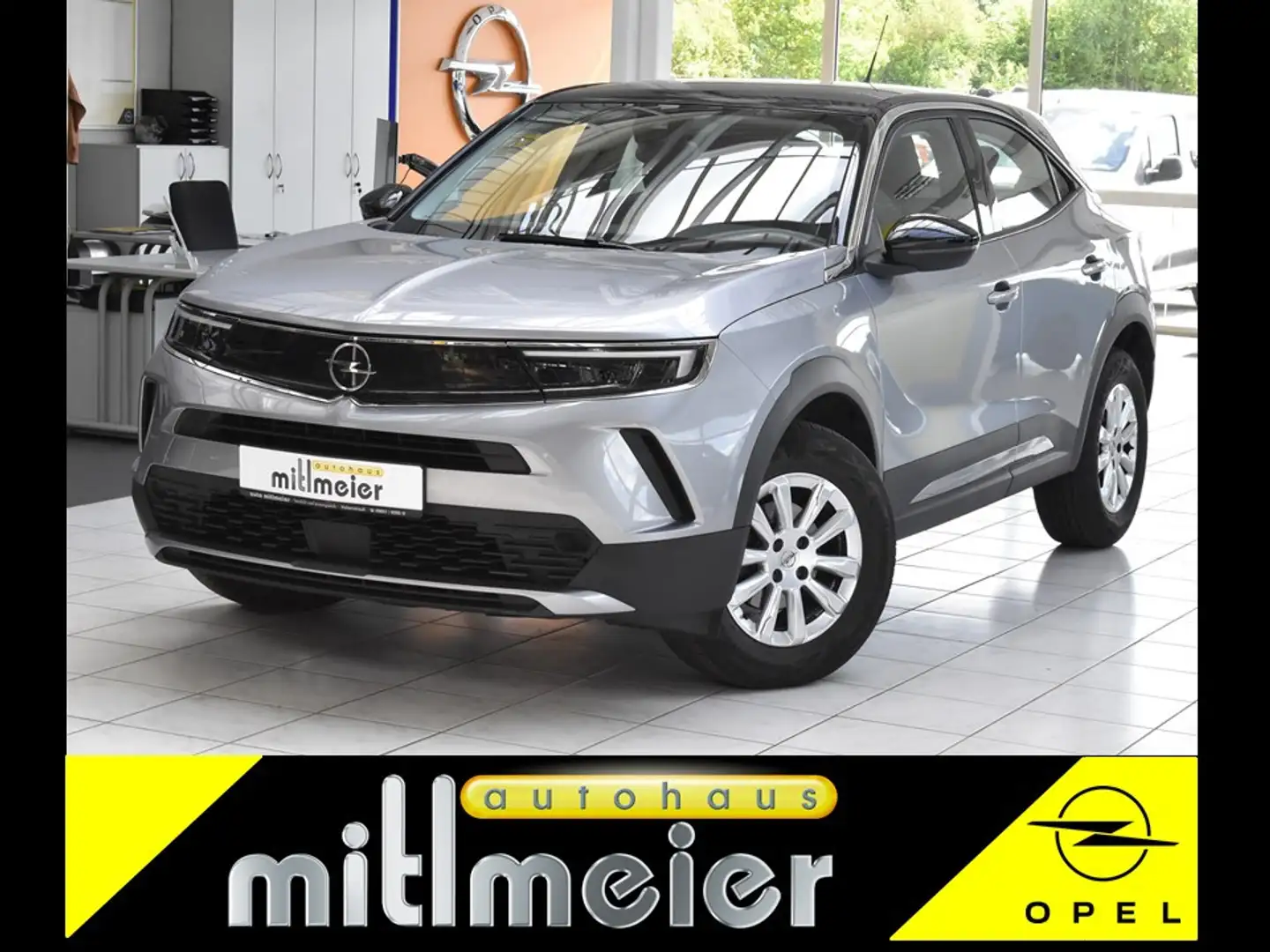 Opel Mokka 1.2T 96kW AUTOMATIK 180°Kamera SHZ DAB ALU Grau - 1