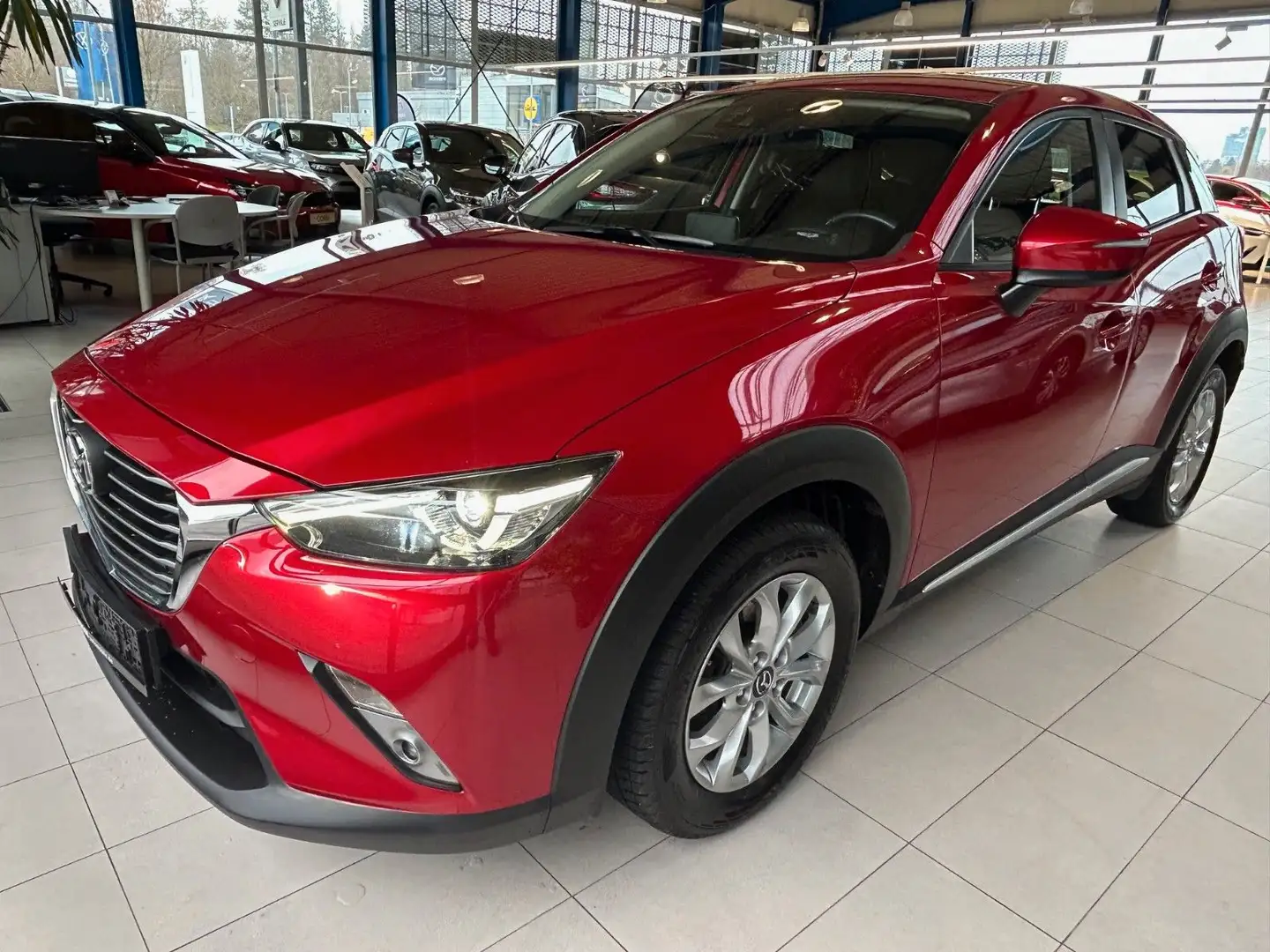 Mazda CX-3 Sports-Line Led. Rood - 1