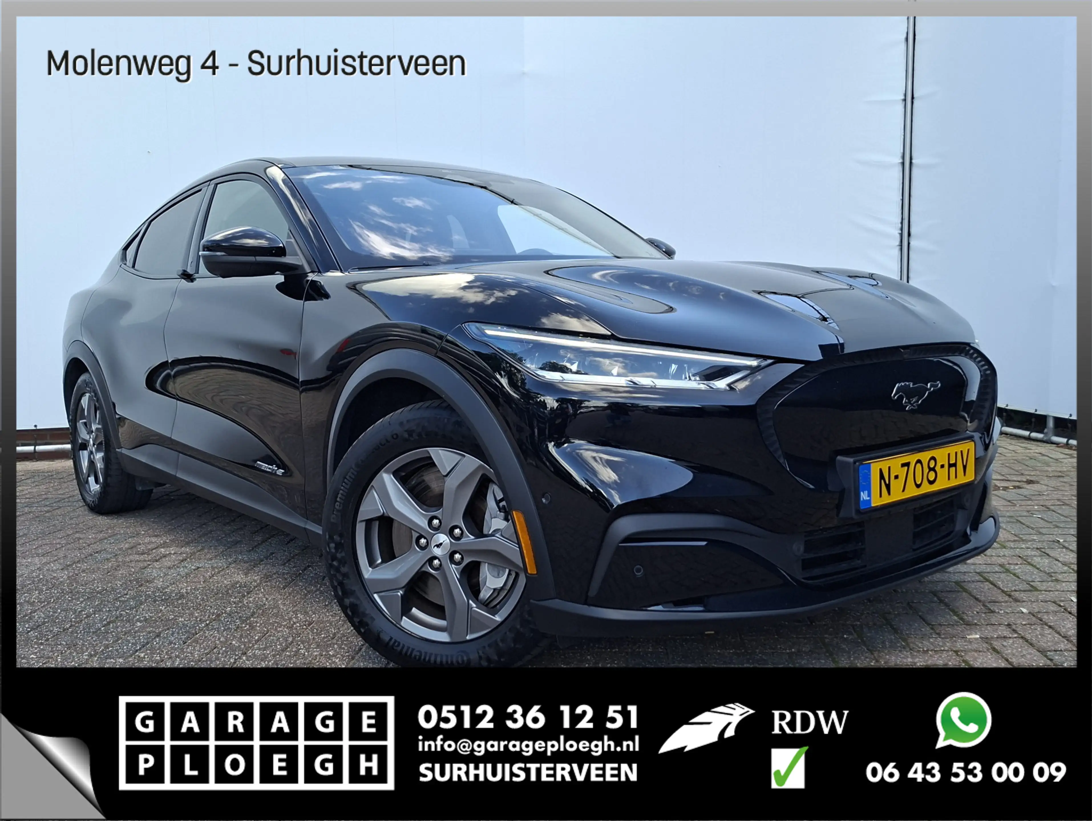 Ford Mustang Mach-E RWD 75 kWh Technology Pack Memory Pano.dak 360° B&
