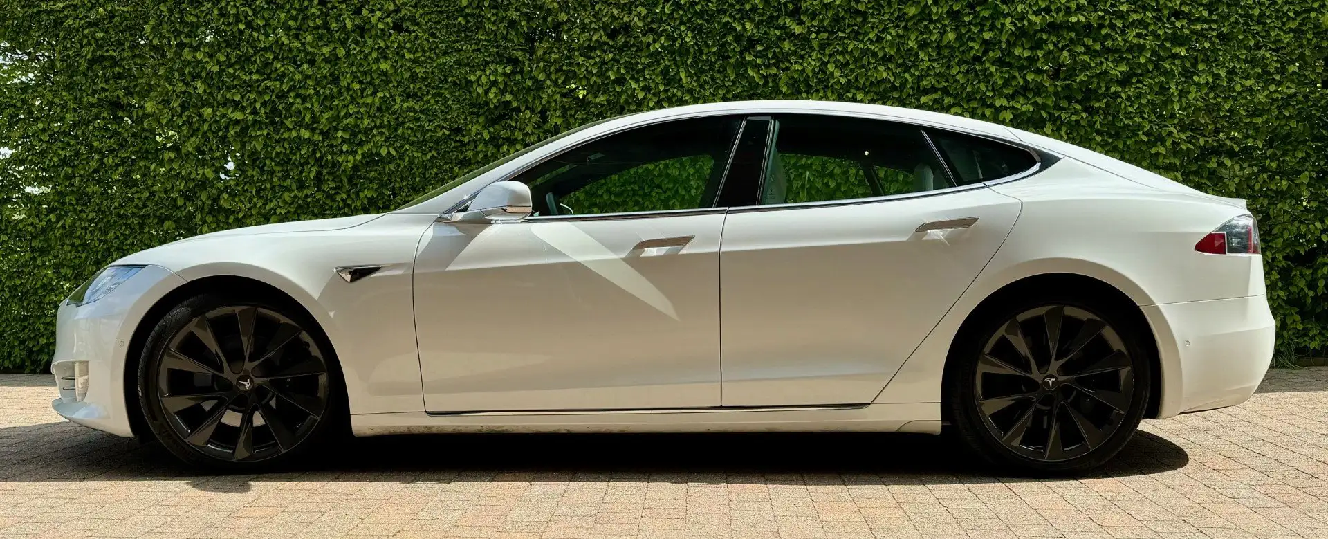Tesla Model S 100D RAVEN ENHANCED AUTOPILOT perfect condition Wit - 1
