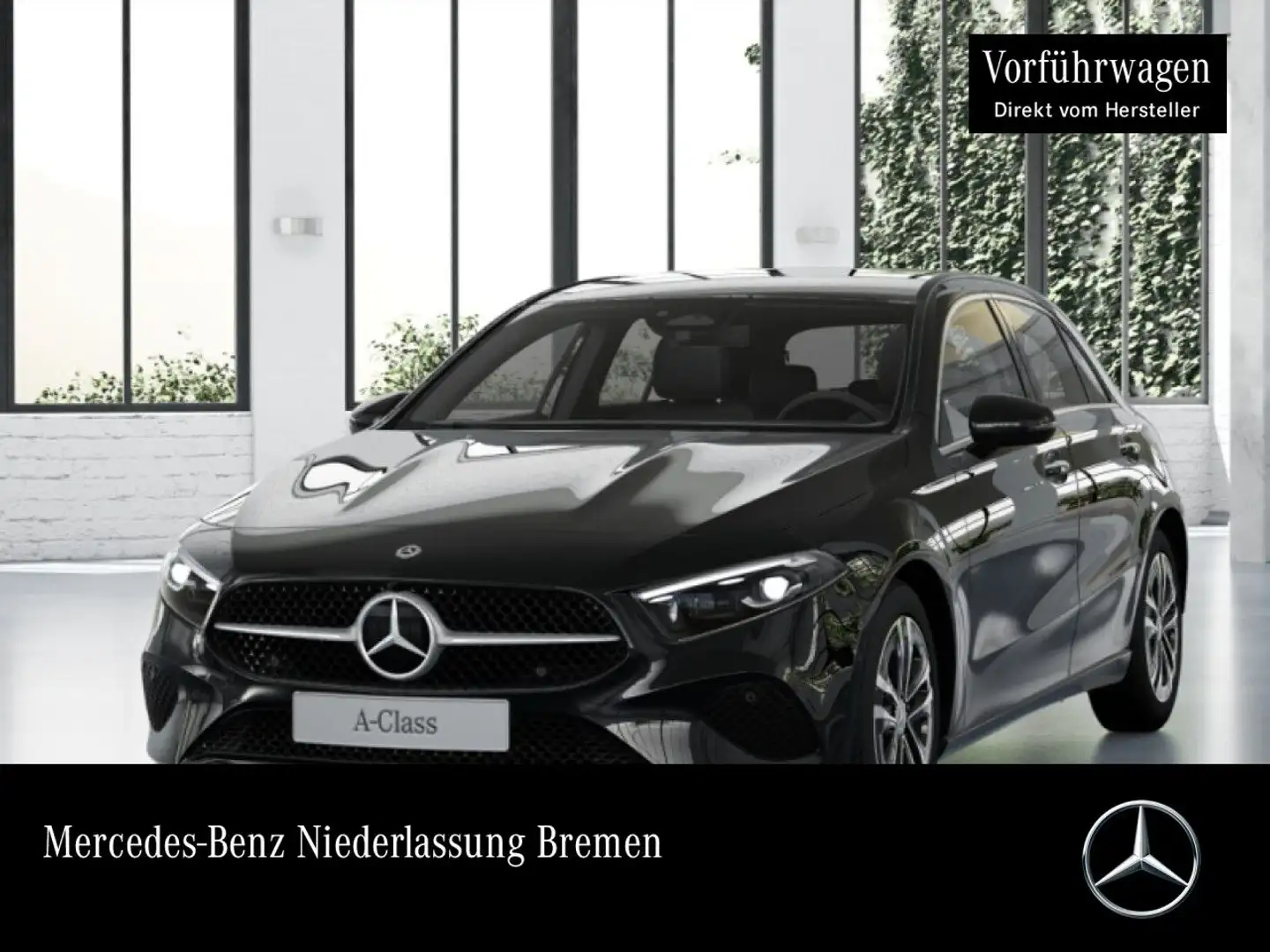 Mercedes-Benz A 180 PROGRESSIVE+AHK+MULTIBEAM+KAMERA+TOTW+7G Schwarz - 1