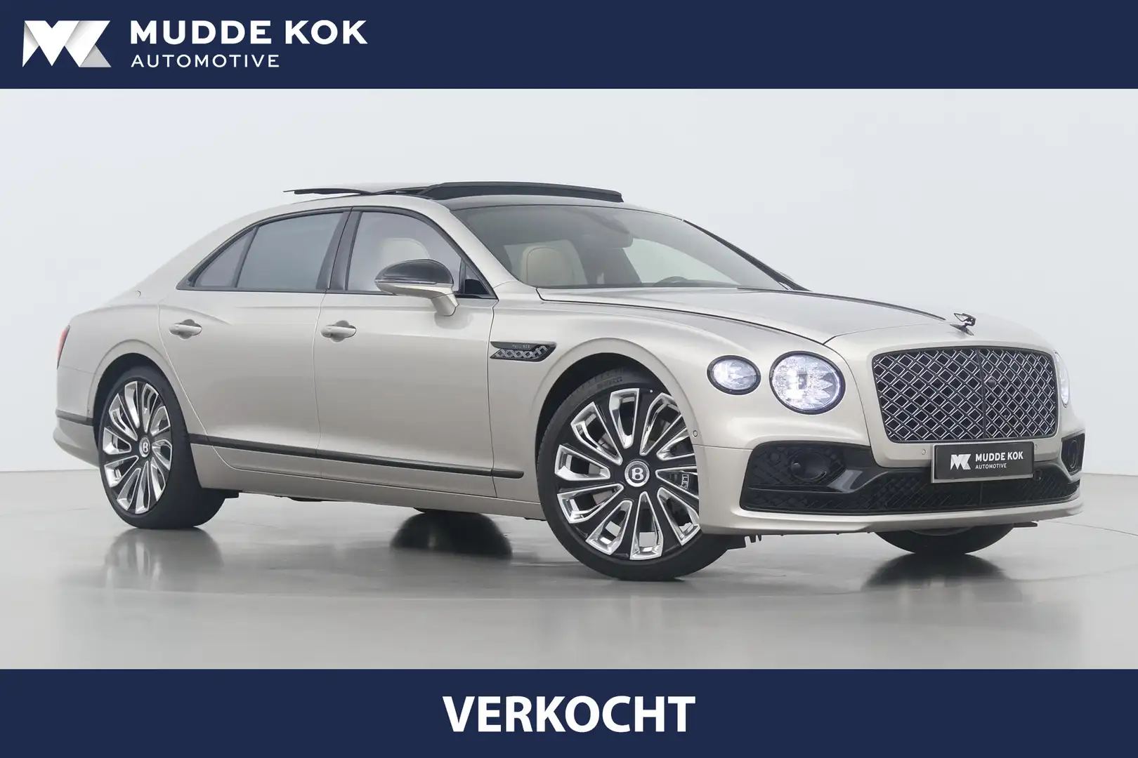 Bentley Flying Spur 2.9 V6 Hybrid Mulliner VERKOCHT Silver - 1