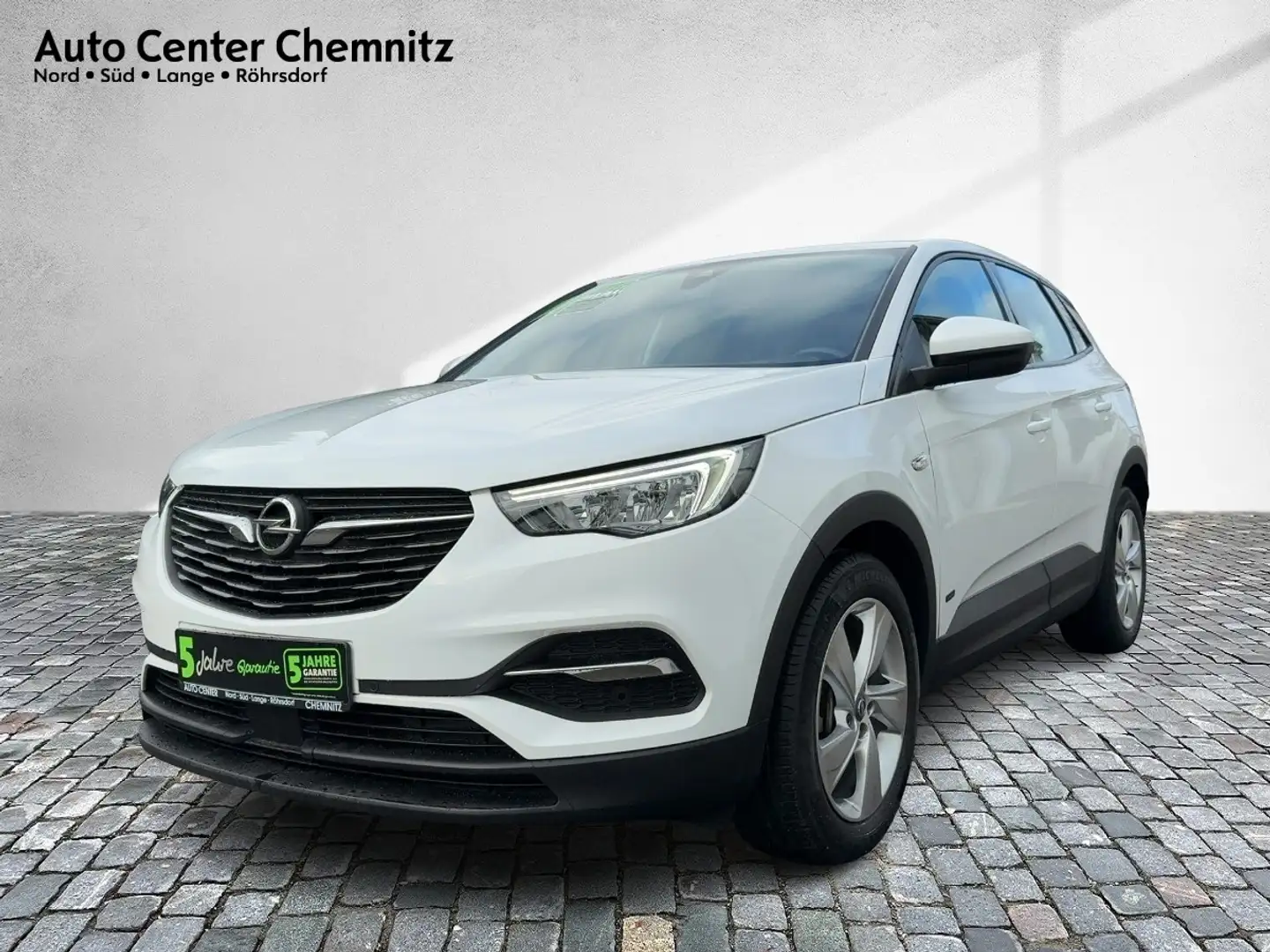 Opel Grandland 1.6 AT8 Hybrid Edition LED/Navi/Ergo Blanc - 2