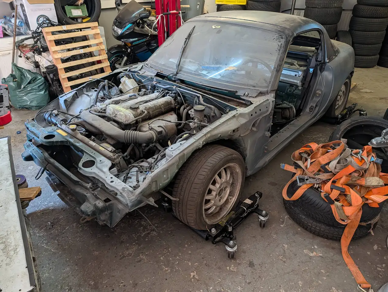 Mazda MX-5 NA - 1.8L - komplett lackiert - 98er KANADA Modell, foto 3