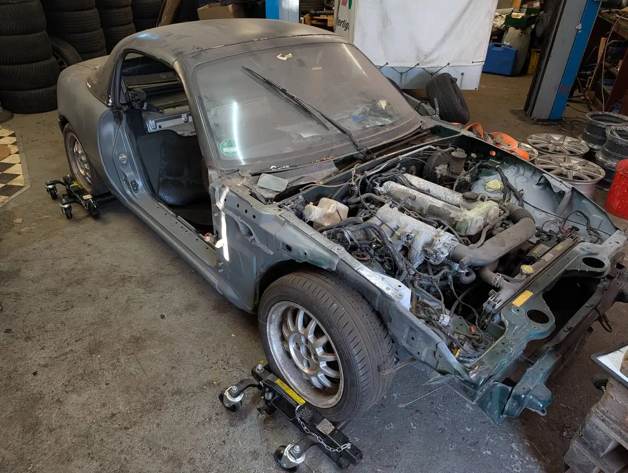 Mazda MX-5 NA - 1.8L - komplett lackiert - 98er KANADA Modell, foto 6