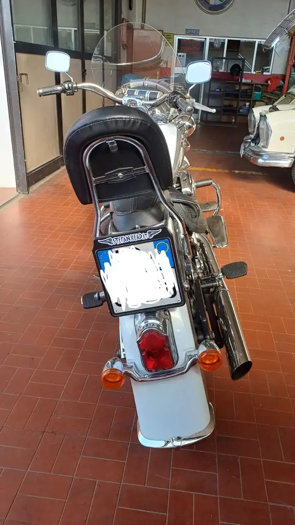 Harley-Davidson Deluxe Softail Blanc - 2