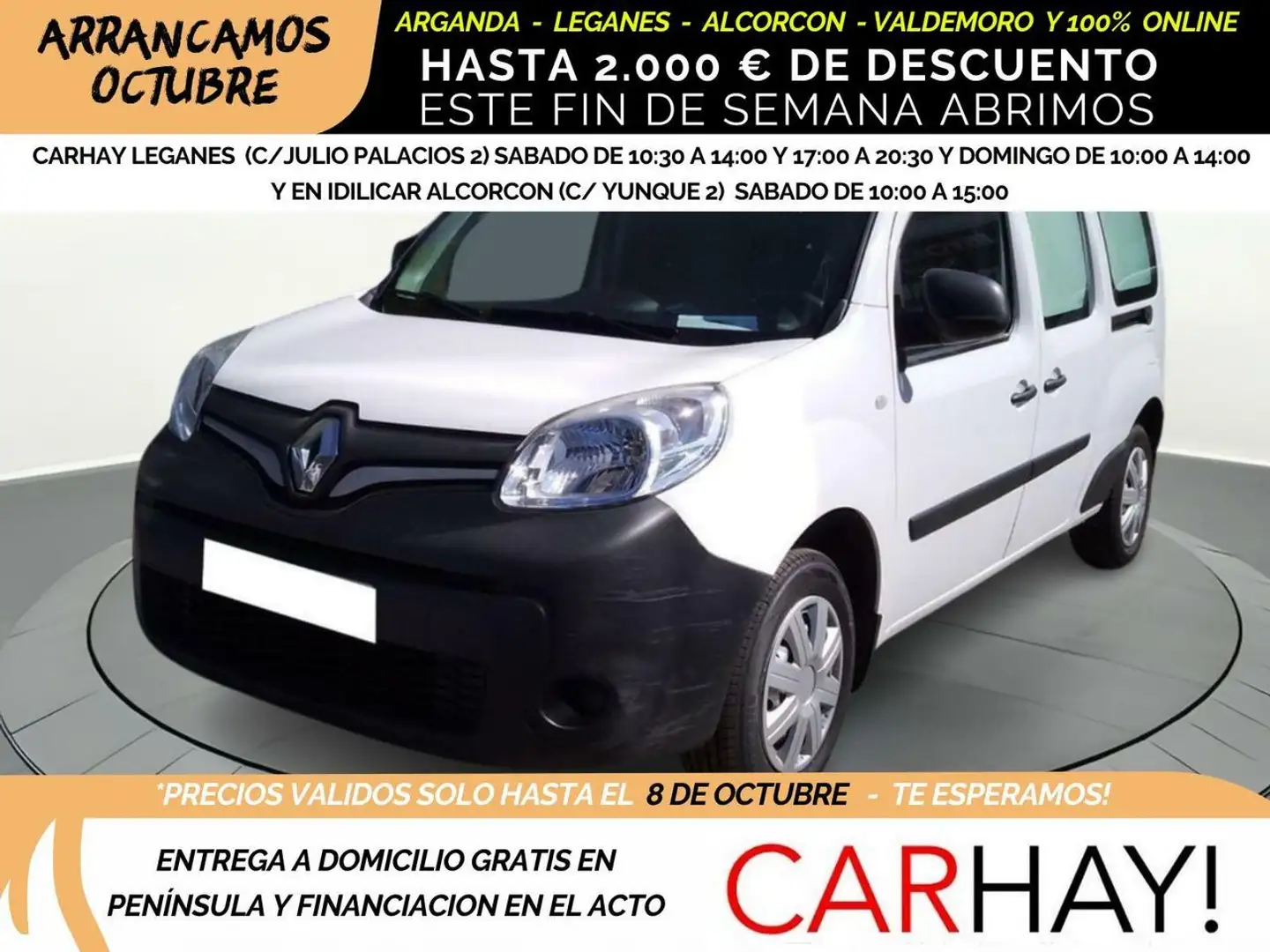 Renault Kangoo EXPRESS MAXI 1.5 Blue d Grand Confort Bianco - 1