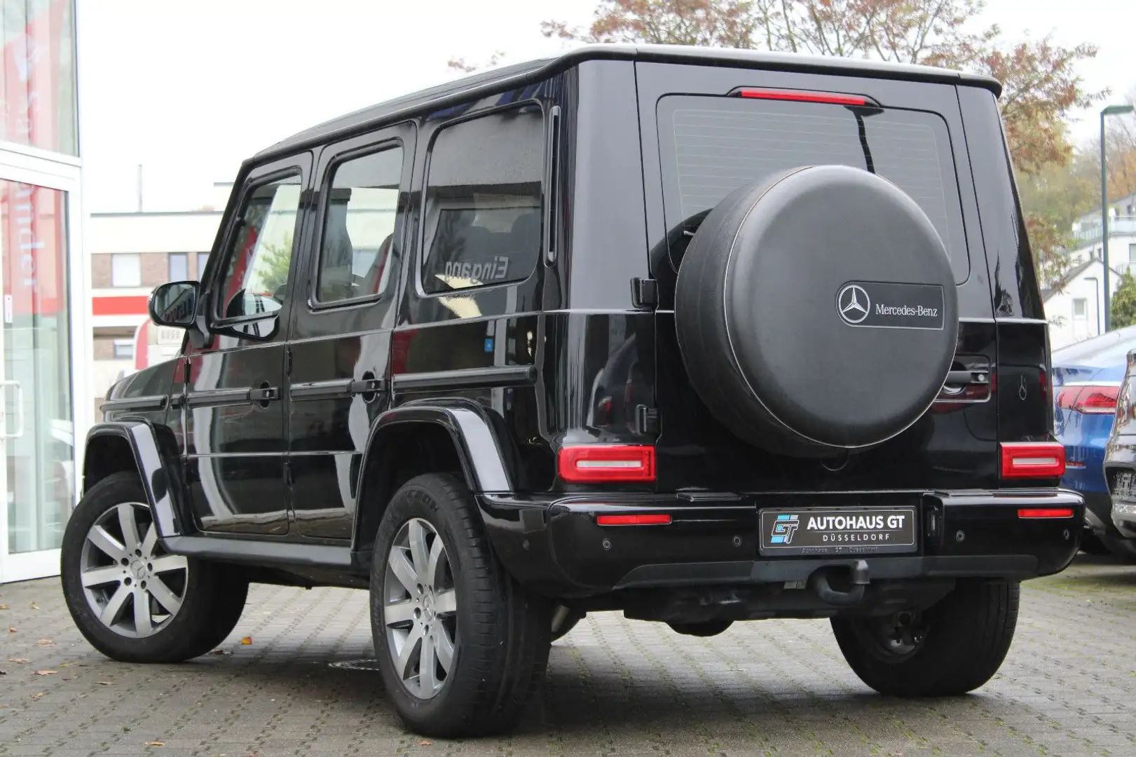 Mercedes-Benz G 350 d/Glasd/Distr/Spur/Standhzg/360°K/Leder/AHK Schwarz - 2