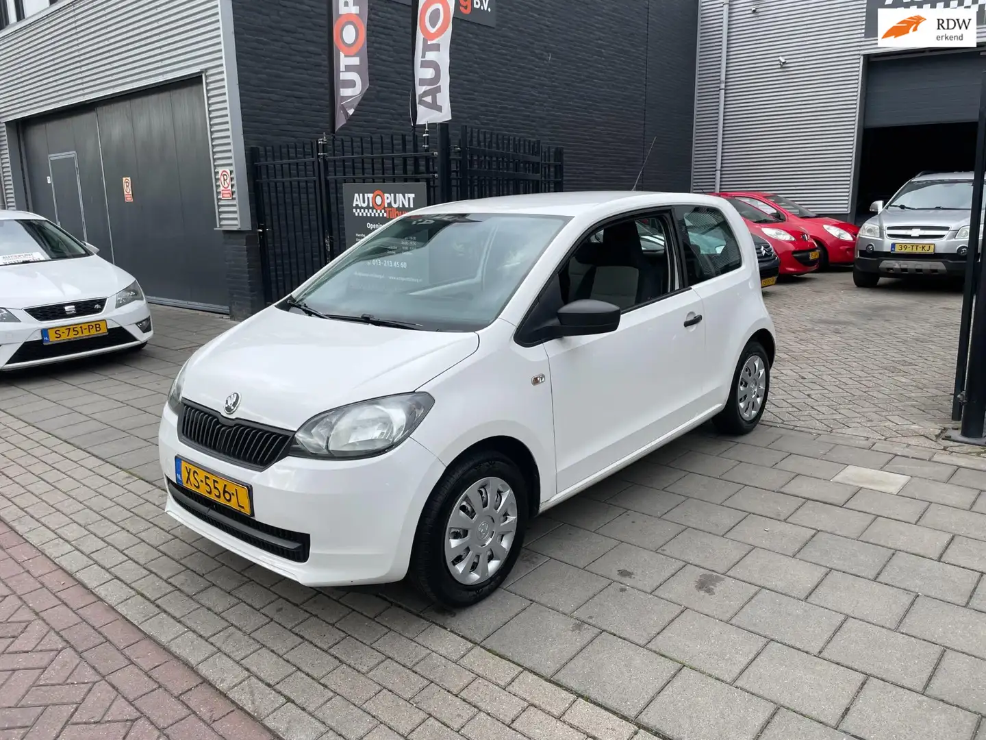 Skoda Citigo 1.0 Easy 1e Eigenaar! Airco NAP APK 1 Jaar Wit - 1