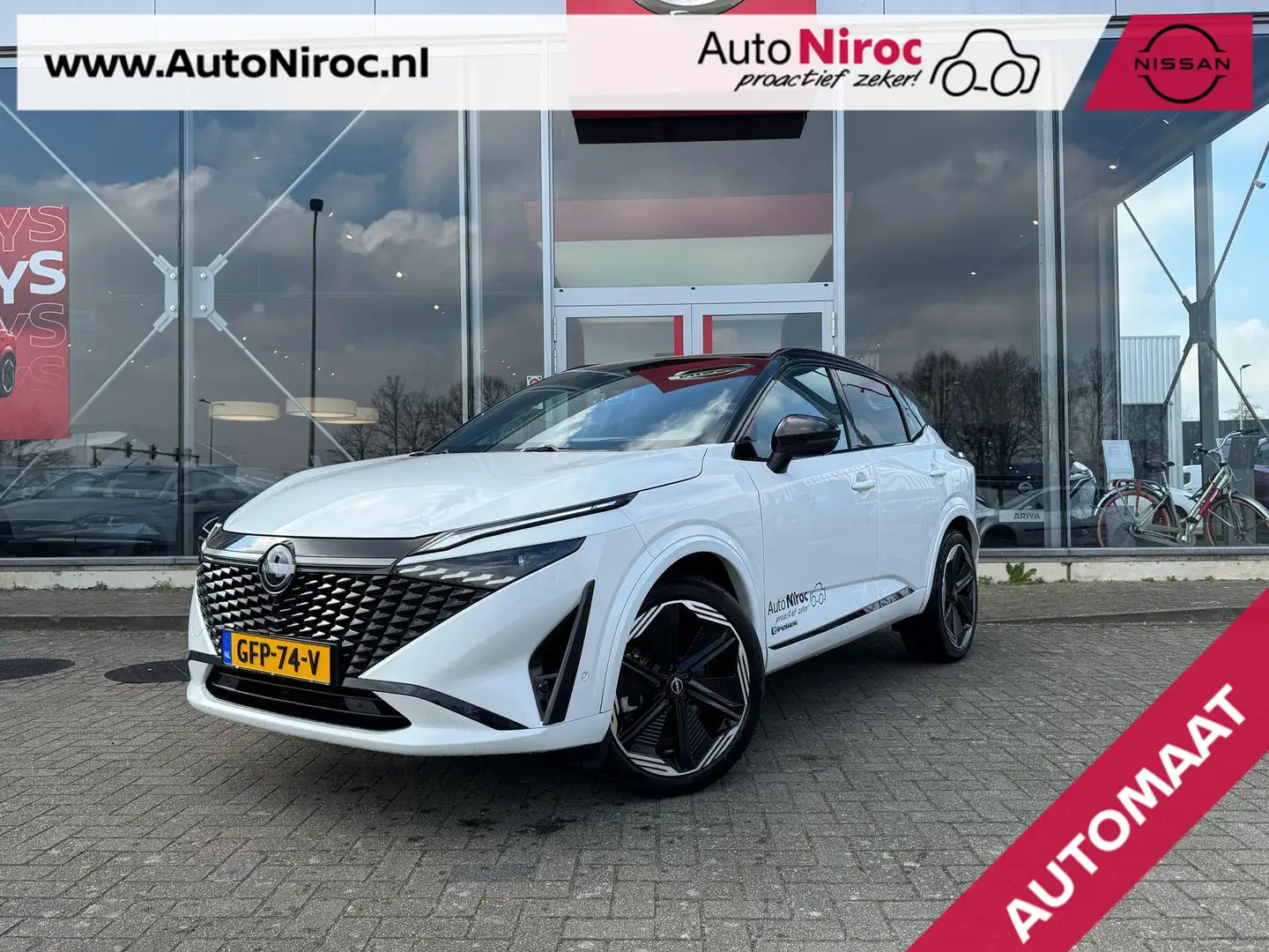 Nissan Qashqai 1.5 e-Power N-Design | DEM OVOORDEEL | HEADS-UP DI Wit - 1