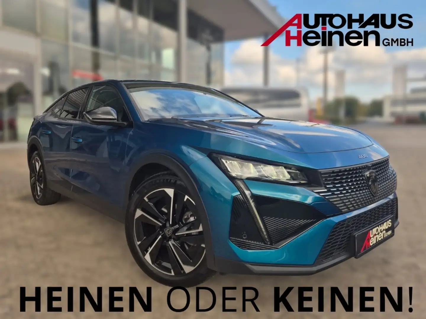 Peugeot 408 Allure Pack 1.2 Puretech 130 EU6d (P6)(10.2022- ) Bleu - 1