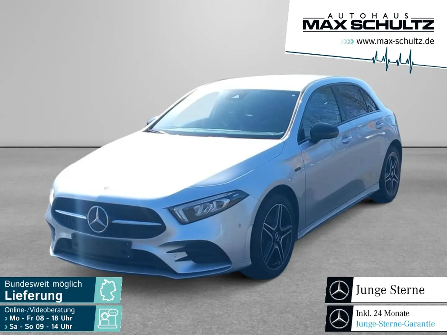 Mercedes-Benz A 250 e Kompaktlimousine AMG*Night*LED*SpurH*PDC Argento - 1